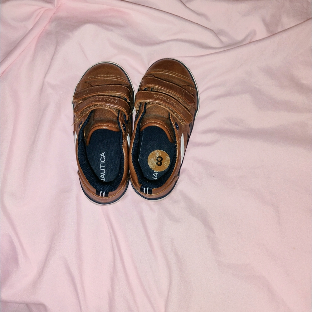 Nautica Tan Kids Sneakers